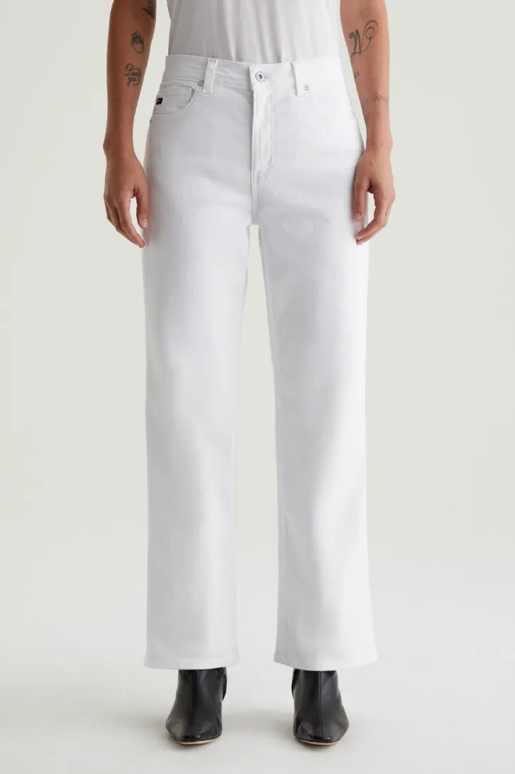 AG Brinley Crop Gallery White