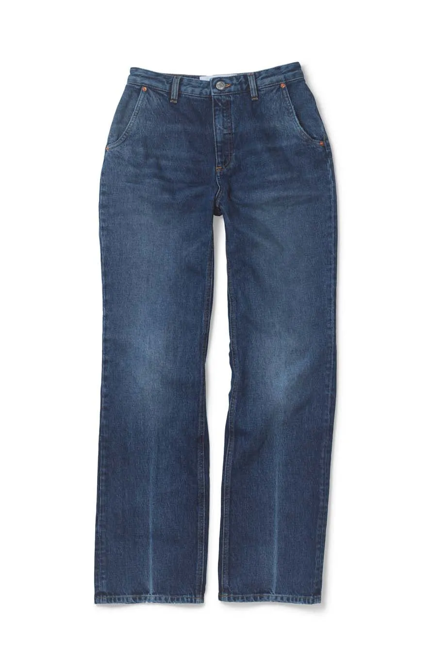 Alexis Jeans - Mid Blue Crease