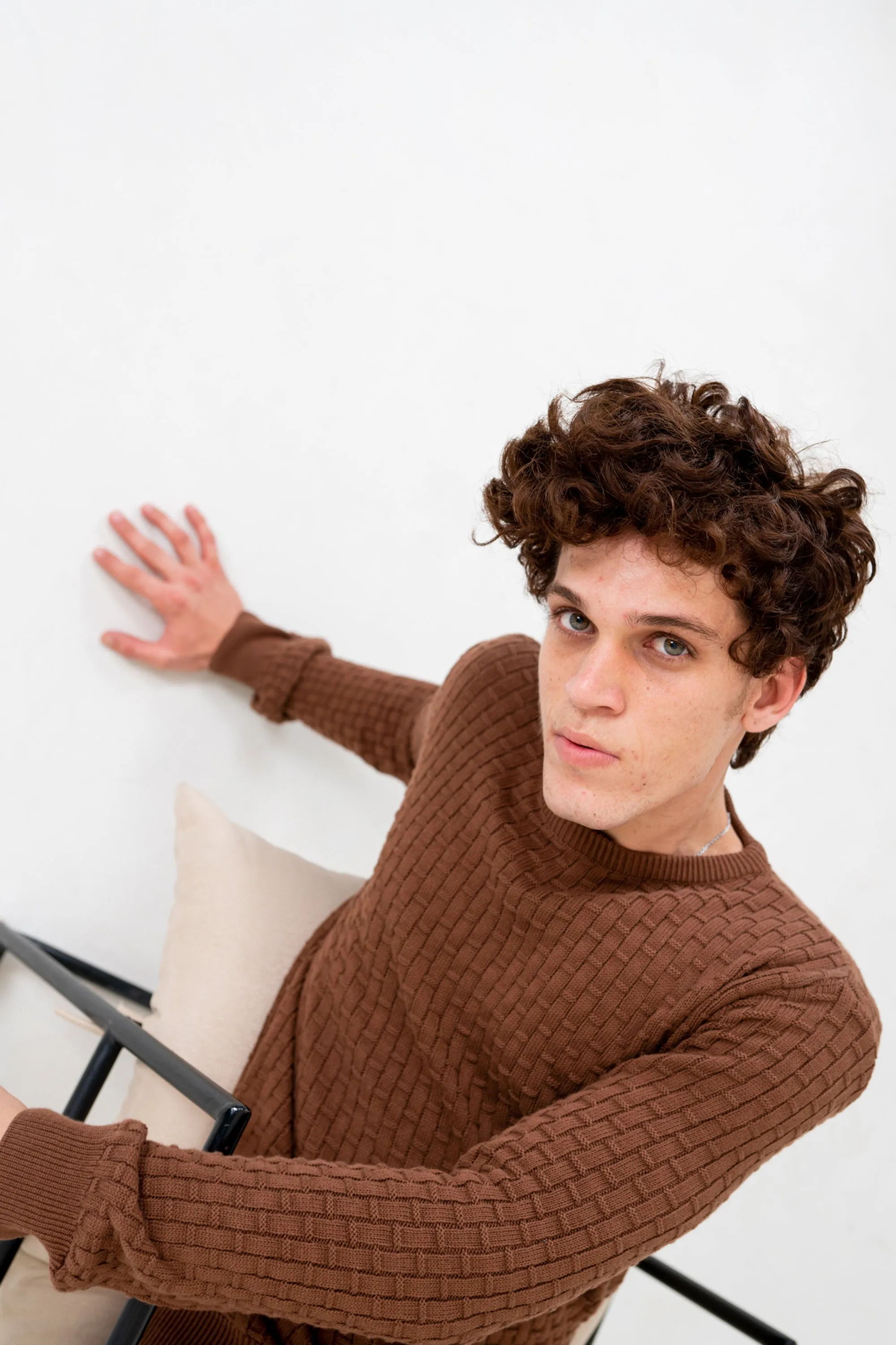 Cable Crew Knit Sweater