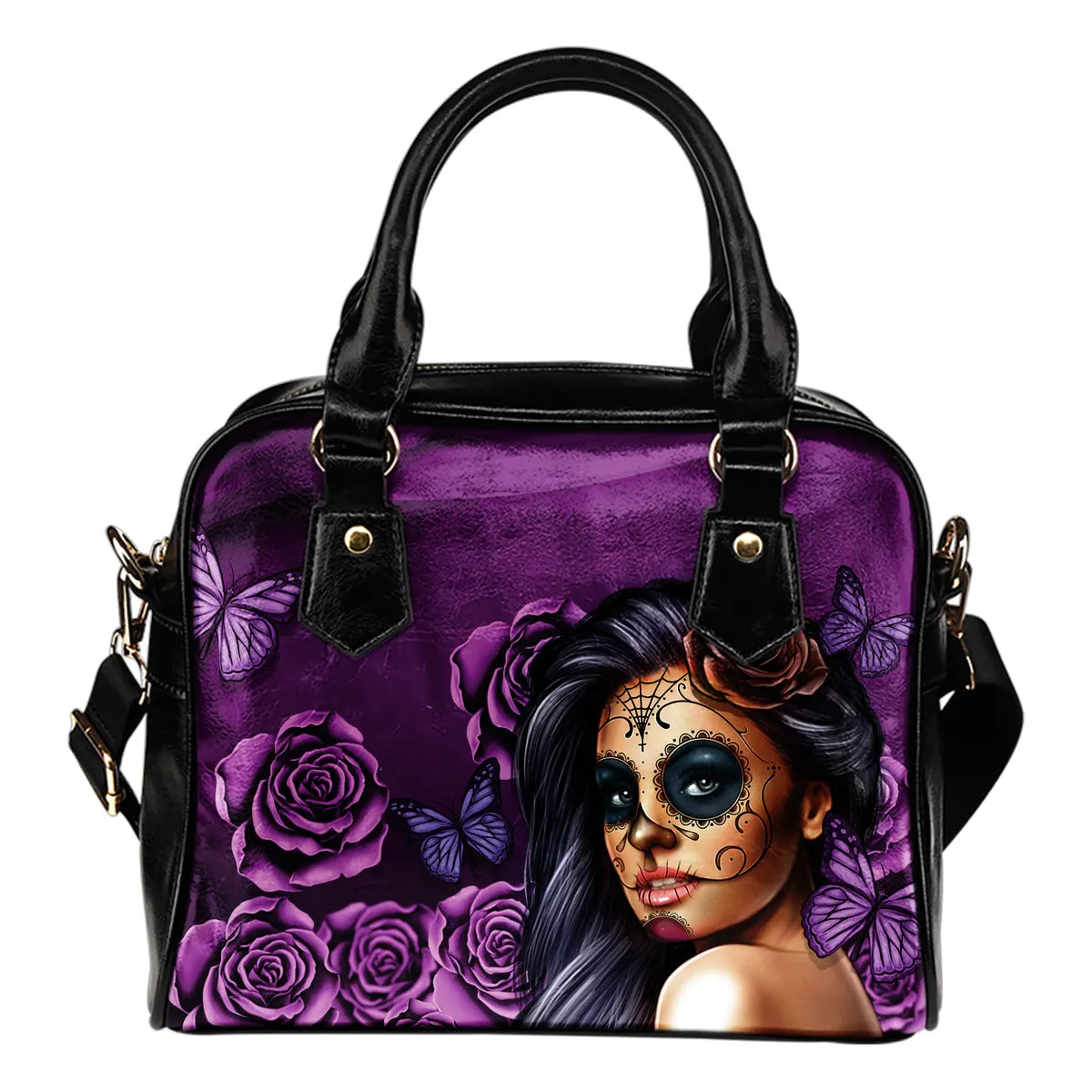 Calavera Shoulder Handbag