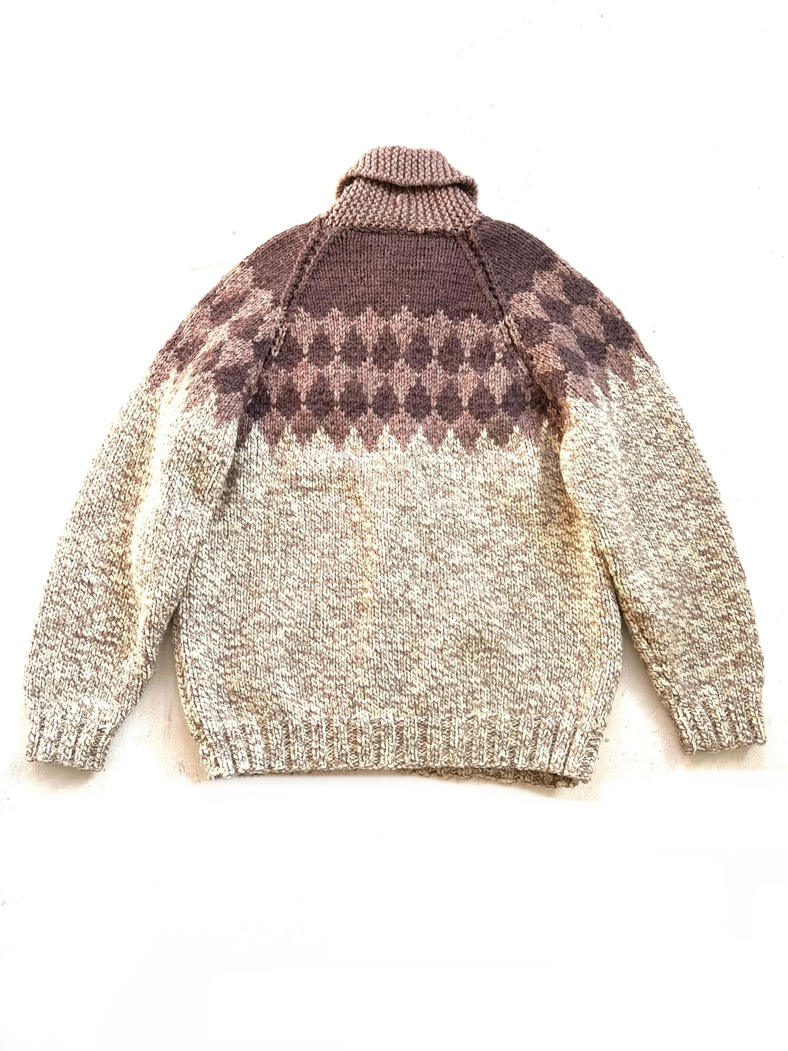 Cowichan Wool Cardigan - Oat