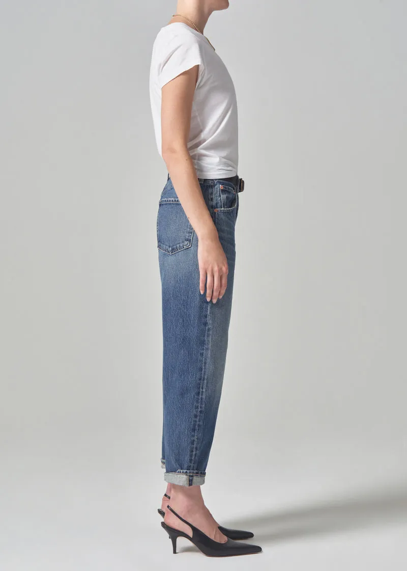 Dahlia Bow Leg Baby Roll Jean
