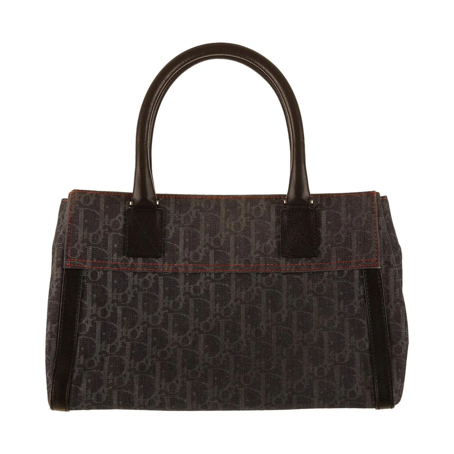 Dior Navy Logo Shoulder Bag