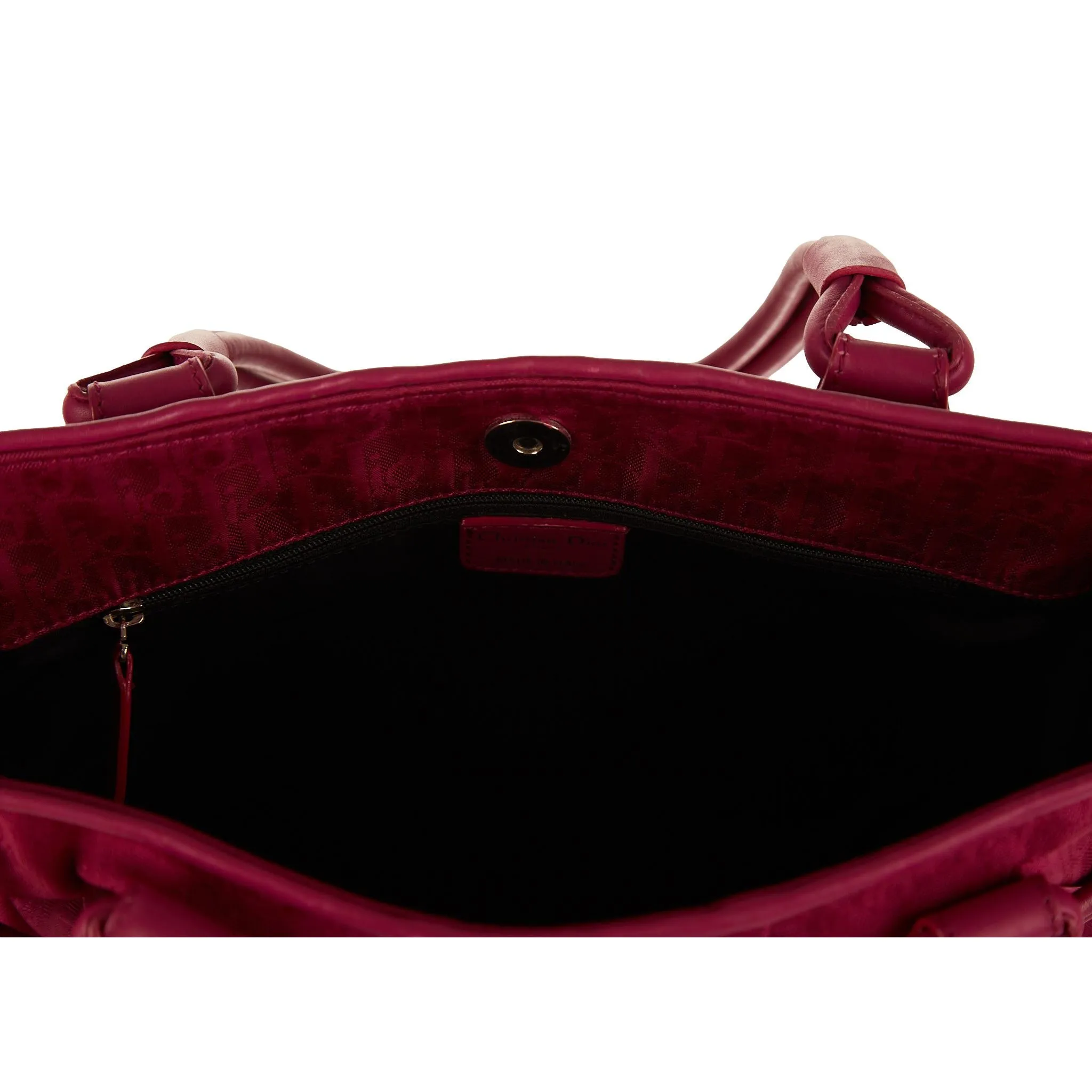 Dior Pink Logo Shoulder Bag