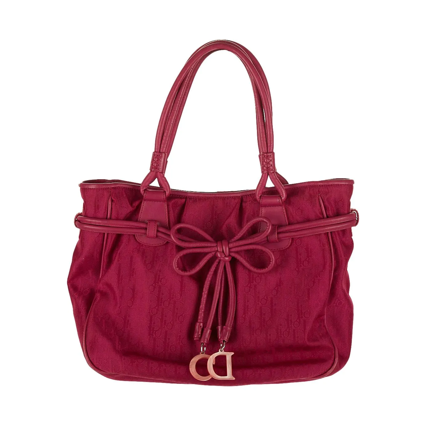 Dior Pink Logo Shoulder Bag