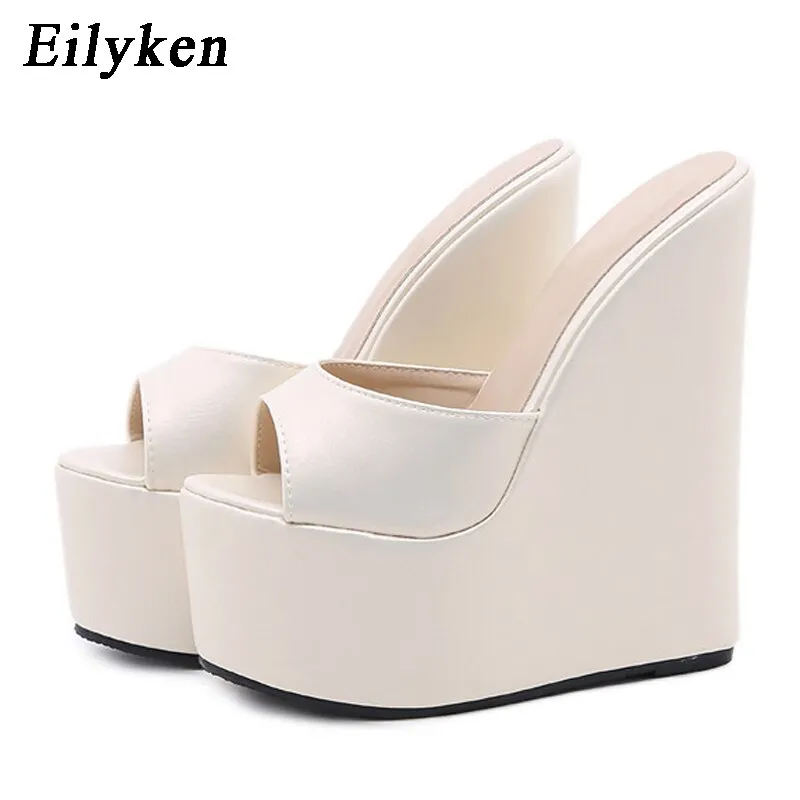 Eilyken Peep Toe Wedges