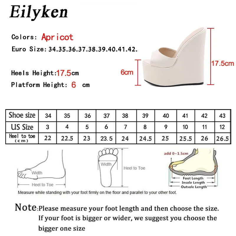Eilyken Peep Toe Wedges