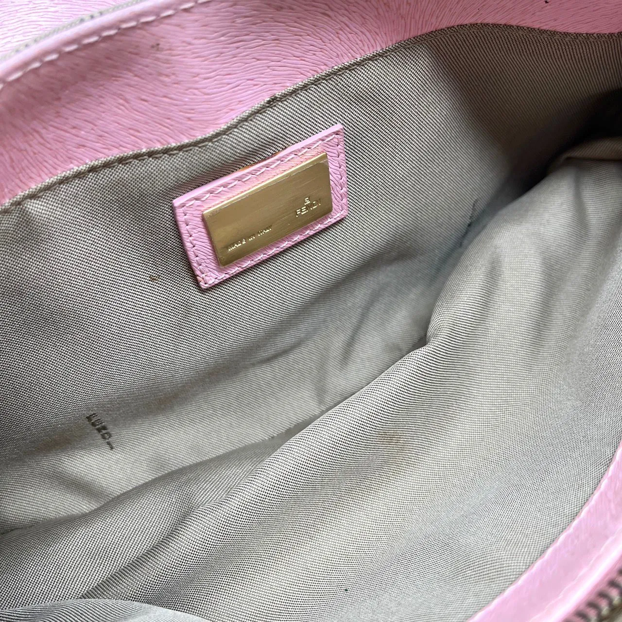 Fendi Beige  Mini Shoulder Bag