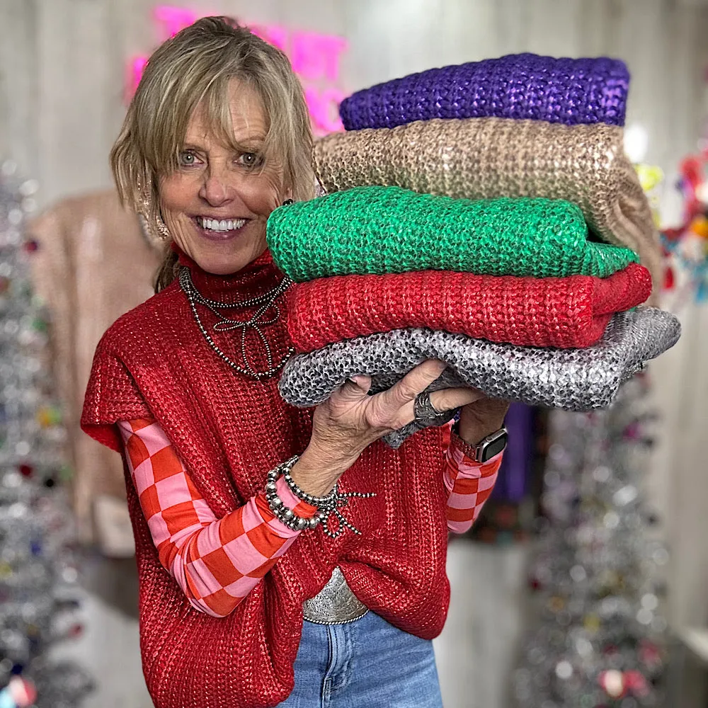 Foiled Sweater