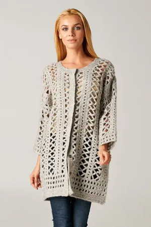 Iris Crochet Sweater