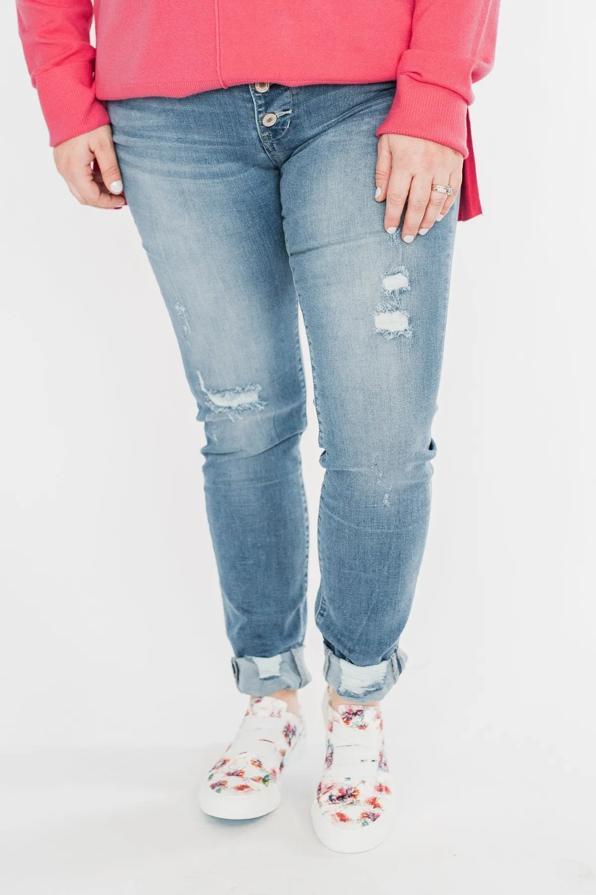 KanCan Reese Jeans- Medium Wash