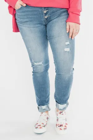 KanCan Reese Jeans- Medium Wash