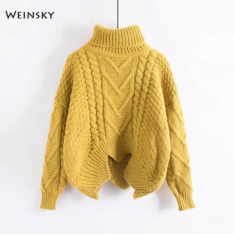 Katie Weinsky Knitted Cable Oversize Sweaters