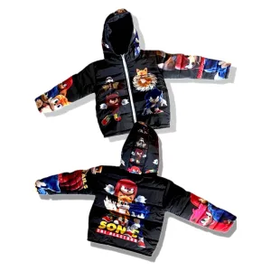 Kids Sonic black Puffer