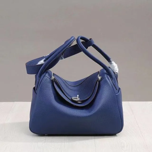 Lady Cowhide   Casual Tote Crossbody Bag