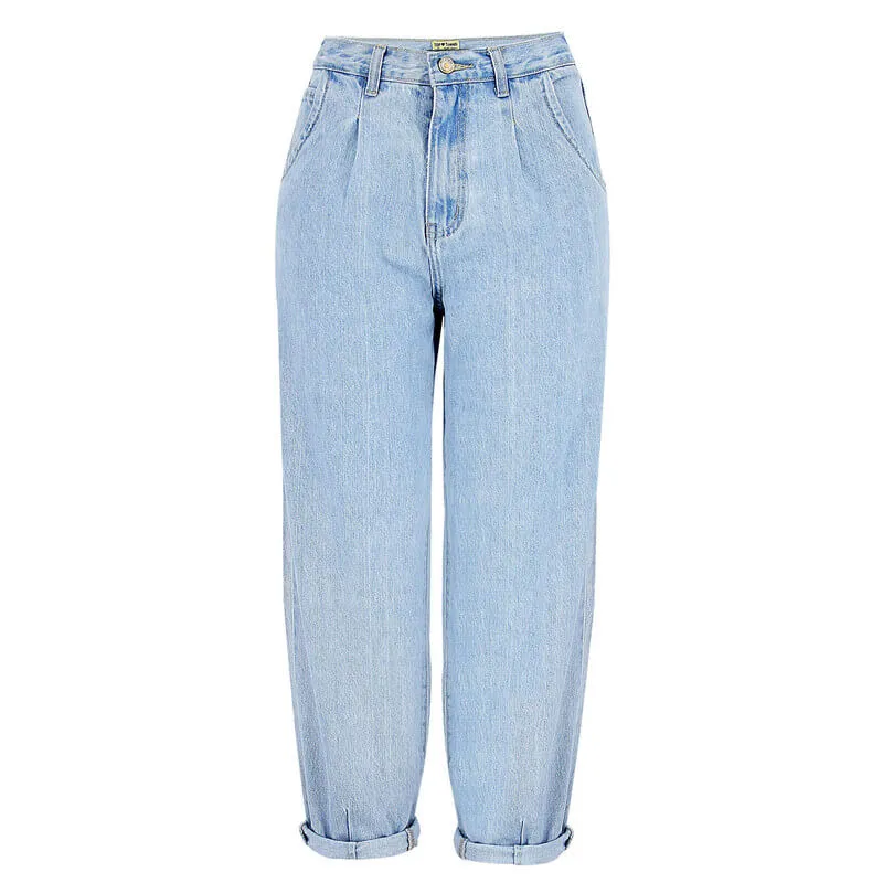 Loose Harem Pants Long High Waisted Jeans Women's Jeans