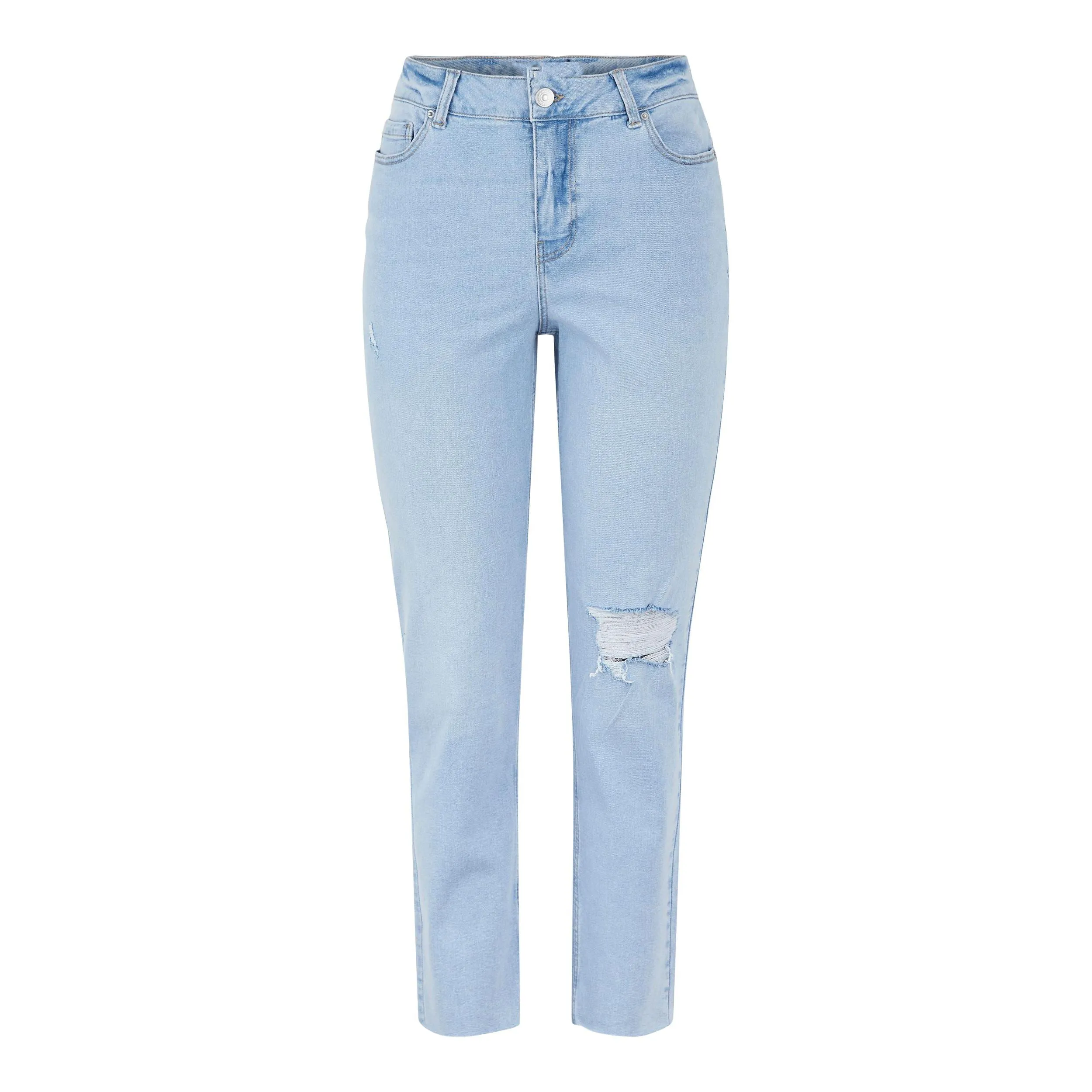 Luna straight mom jeans