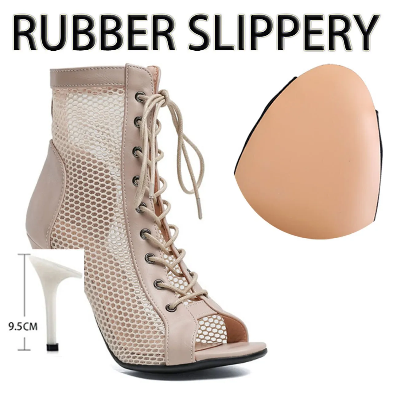 Luxury New Prom Outdoor Sexy Stilettos High Heels Women Latin Dance Heels Shoes Stripper for Women's Boots Ballroom