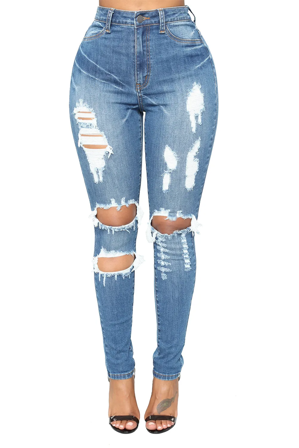 Major Distressed Skinny Jean