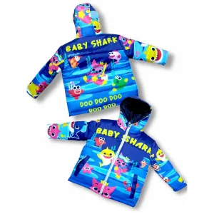 Men's Blue Baby Shark Puffer