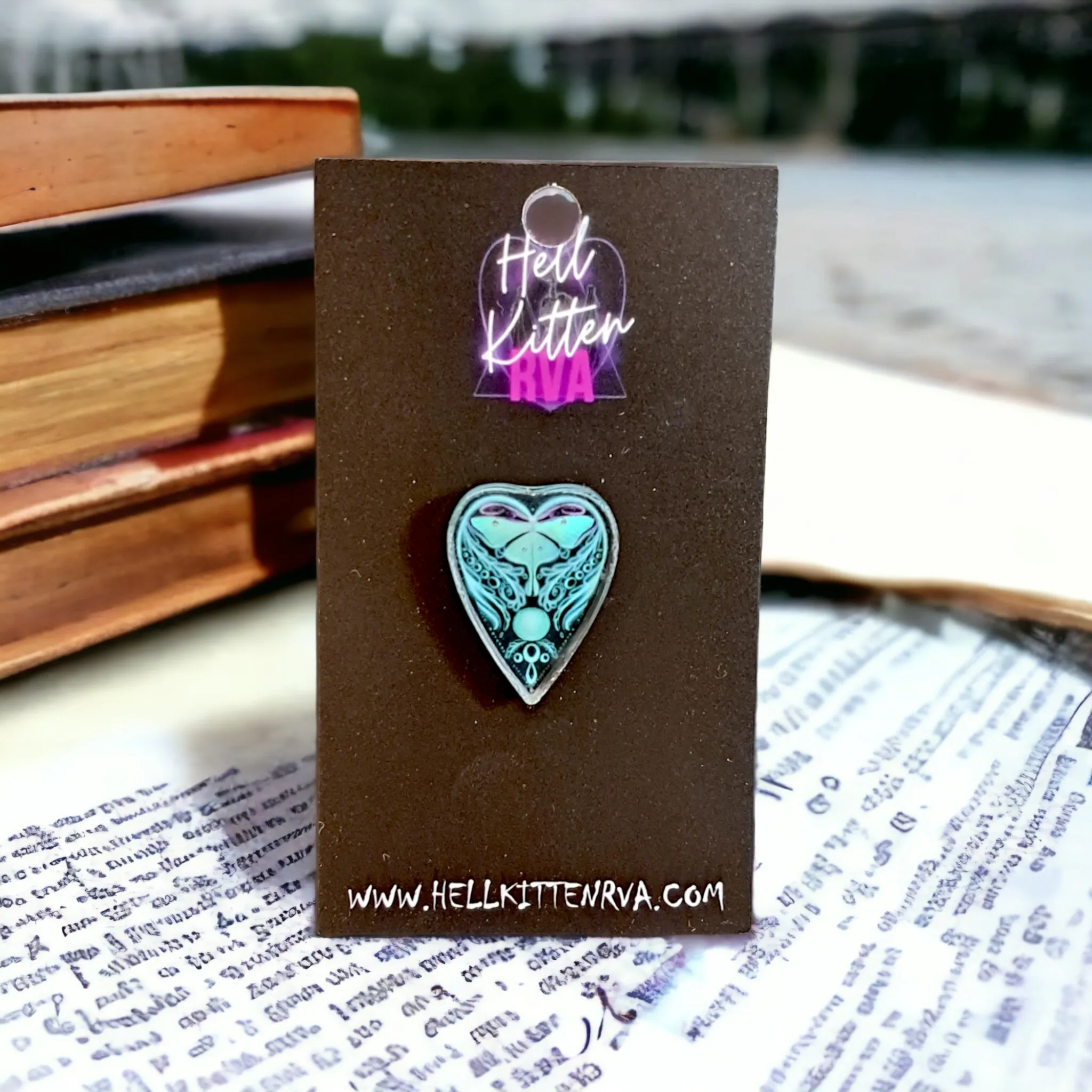 Mini Luna Moth Acrylic Pin