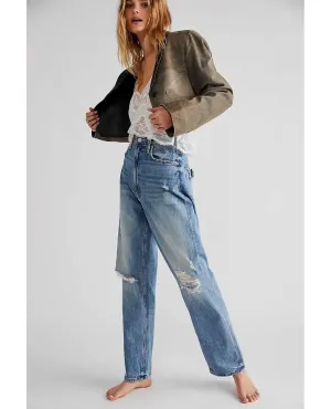 Mother Jeans Study Hover Castaway