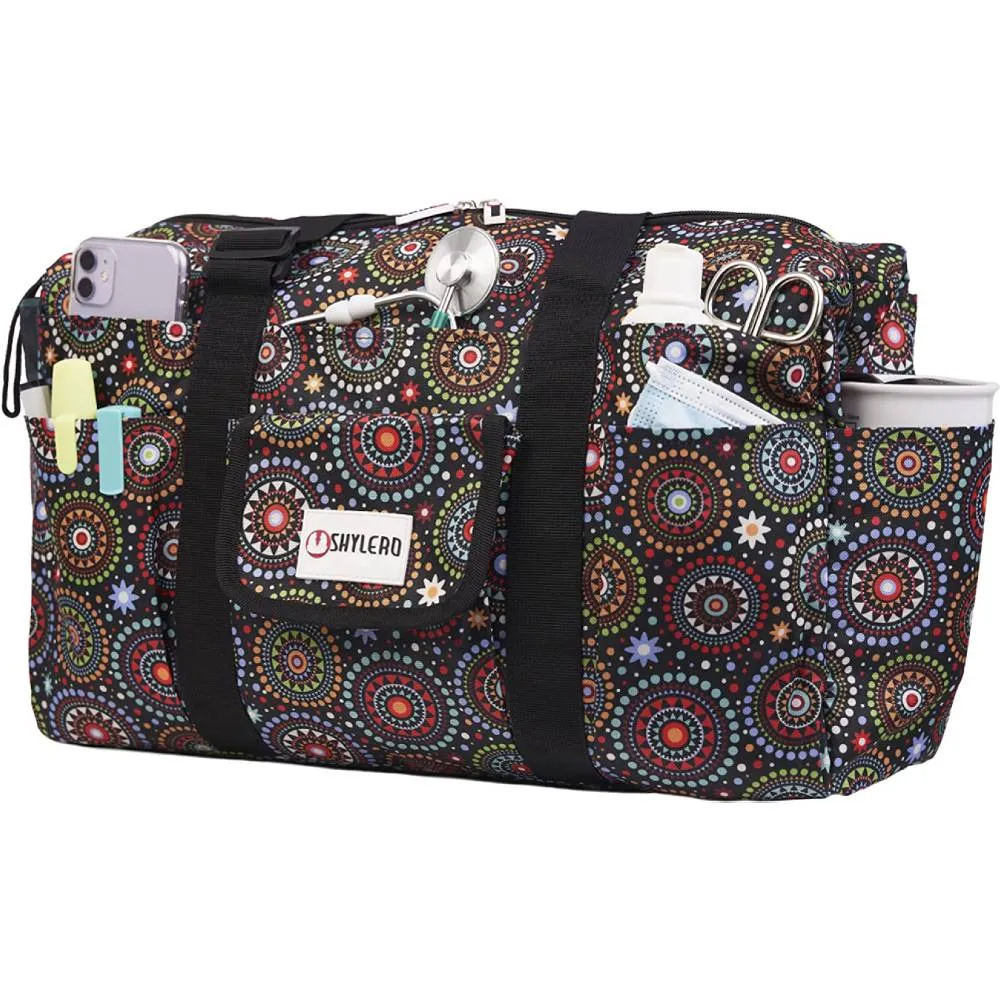 Nurse Bag and Utility Tote - 14 Outside and 7 Inside Pockets - Large and Waterproof Bag | Multiple Colors