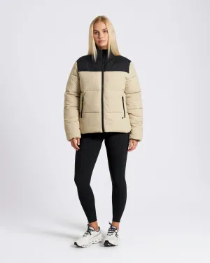 OUTSIDER Puffer Jacket Beige