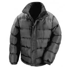 Padded puffer jacket with hood