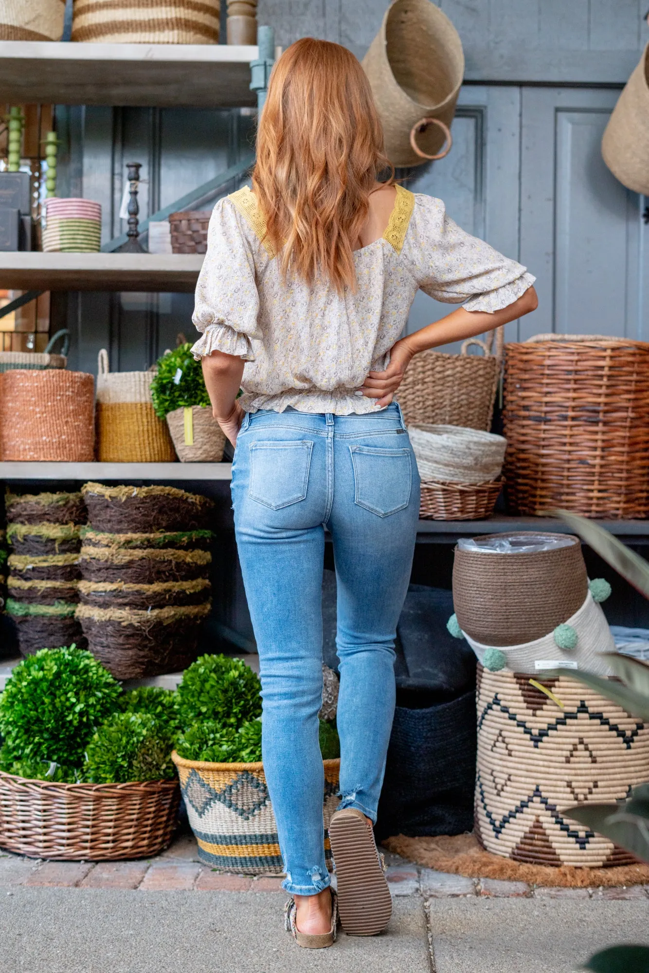 Plus Size Emmie Mid Rise Skinny