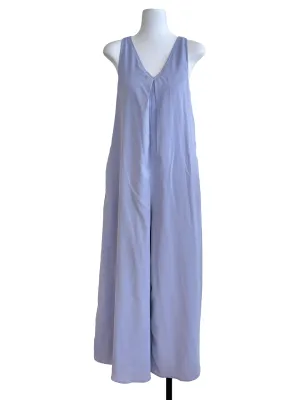 Purple Plain Sleeveless Jumpsuits