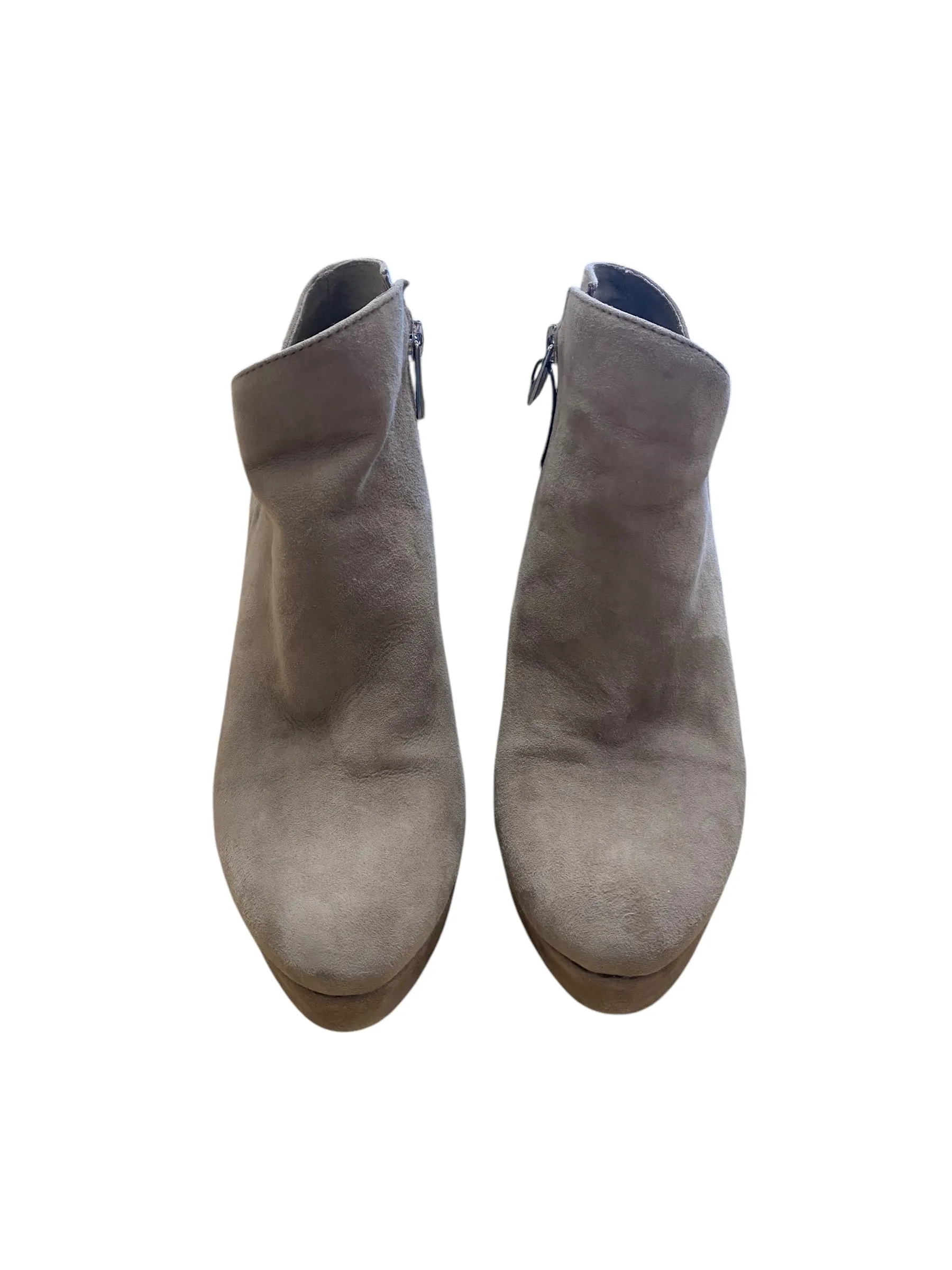 Shoes Heels Stiletto By Jessica Simpson In Grey, Size: 8
