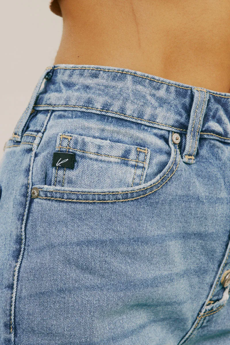 Stormi High Rise Mom Jeans