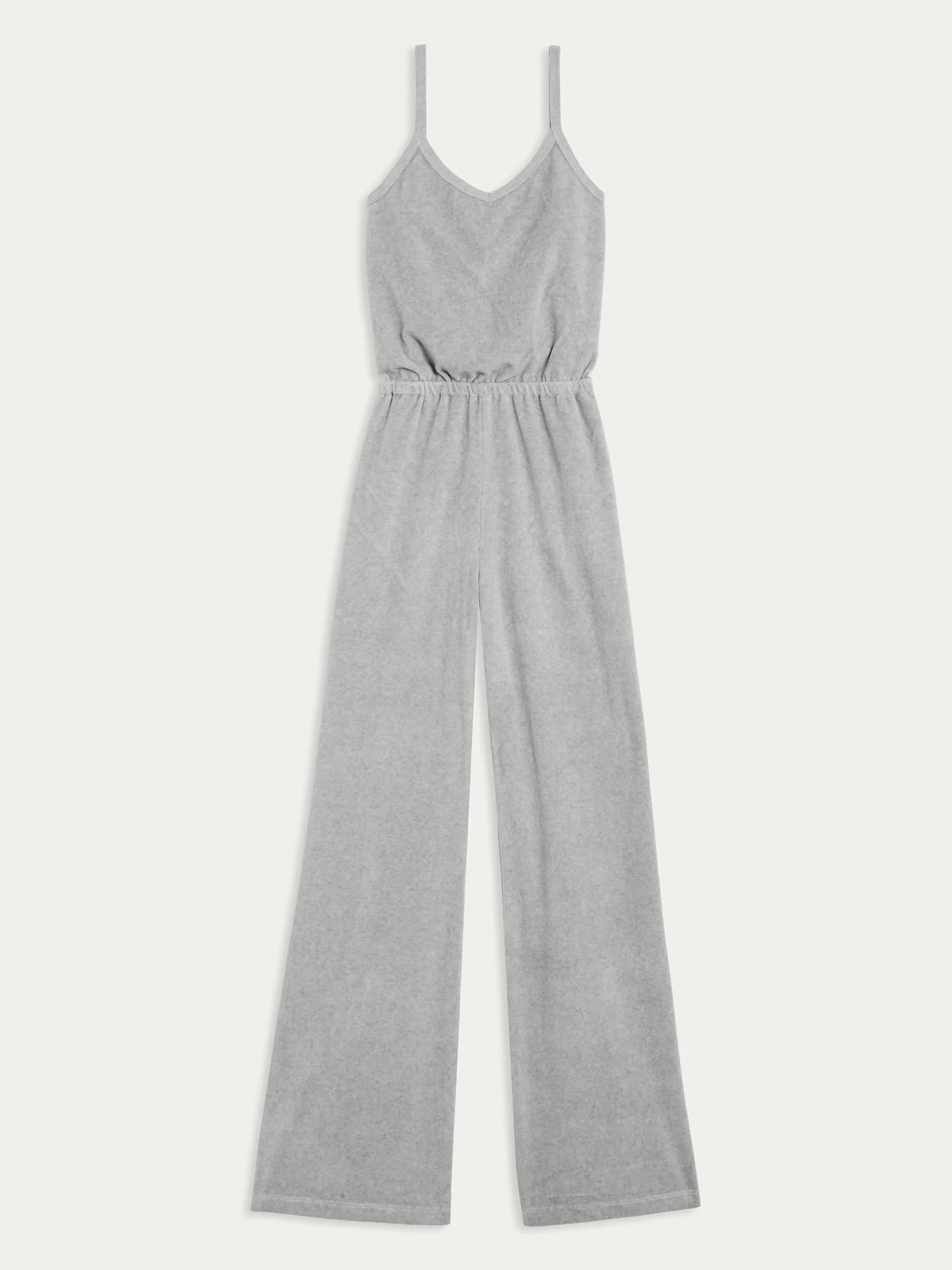 The Elma Flare Jumpsuit in Velour