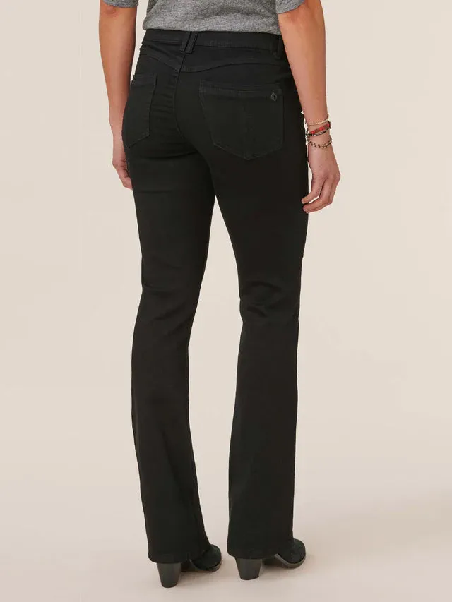 The Janelle "Ab"Solution Itty Bitty Bootcut Jeans