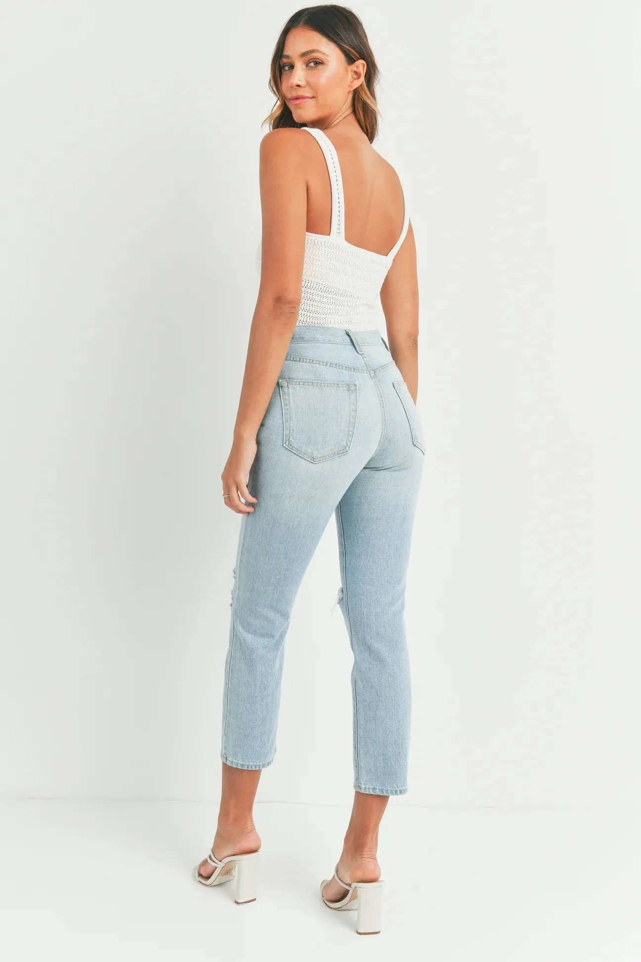 The Lorraine High Rise Mom Jean