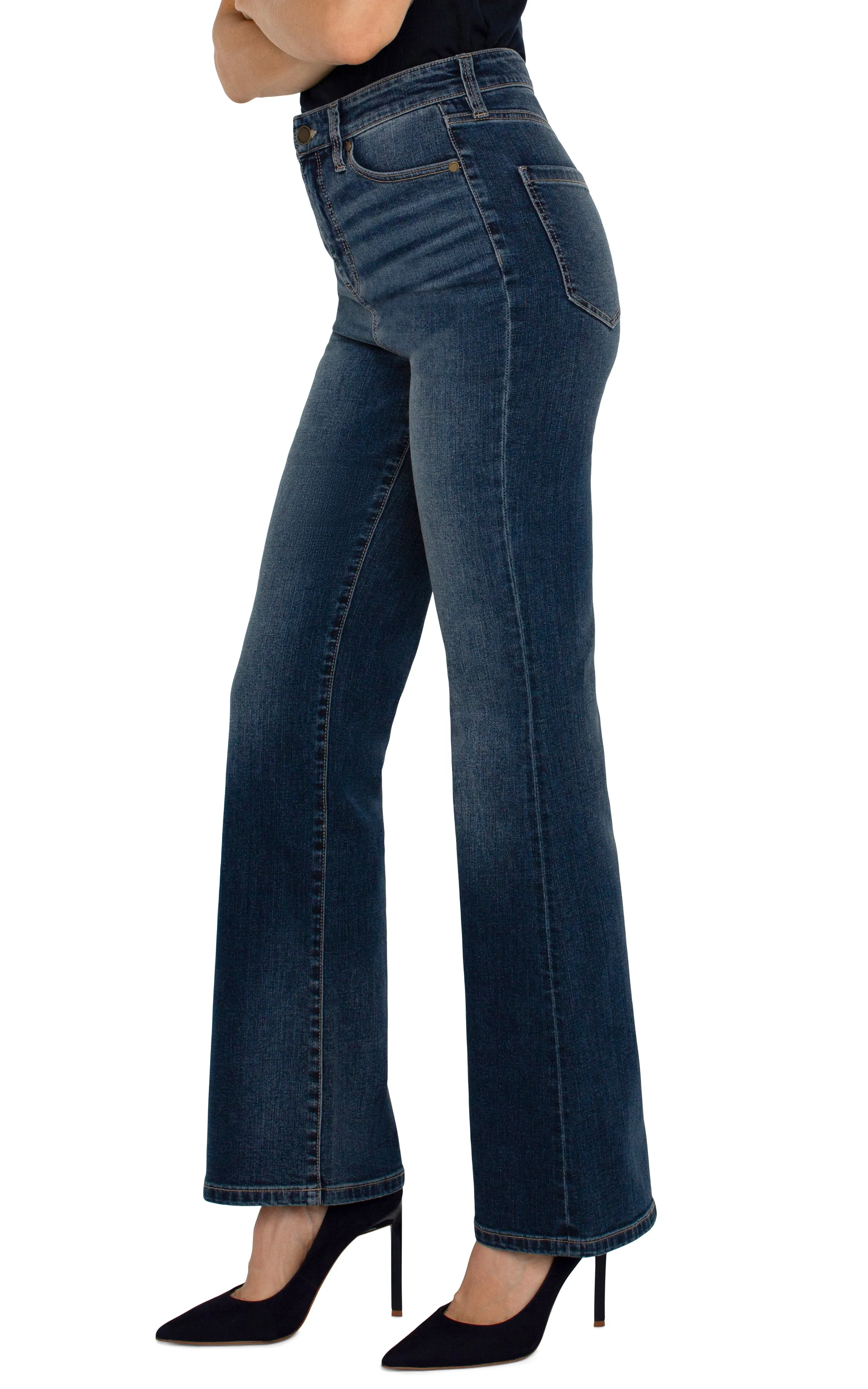 The Lucy High Rise Bootcut Jeans - Bella Vista