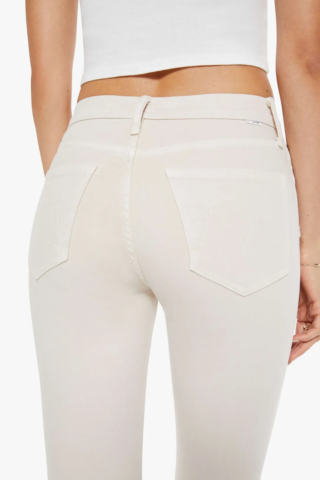 The Mid Rise Smokin' Double Flood Jean | Tapioca