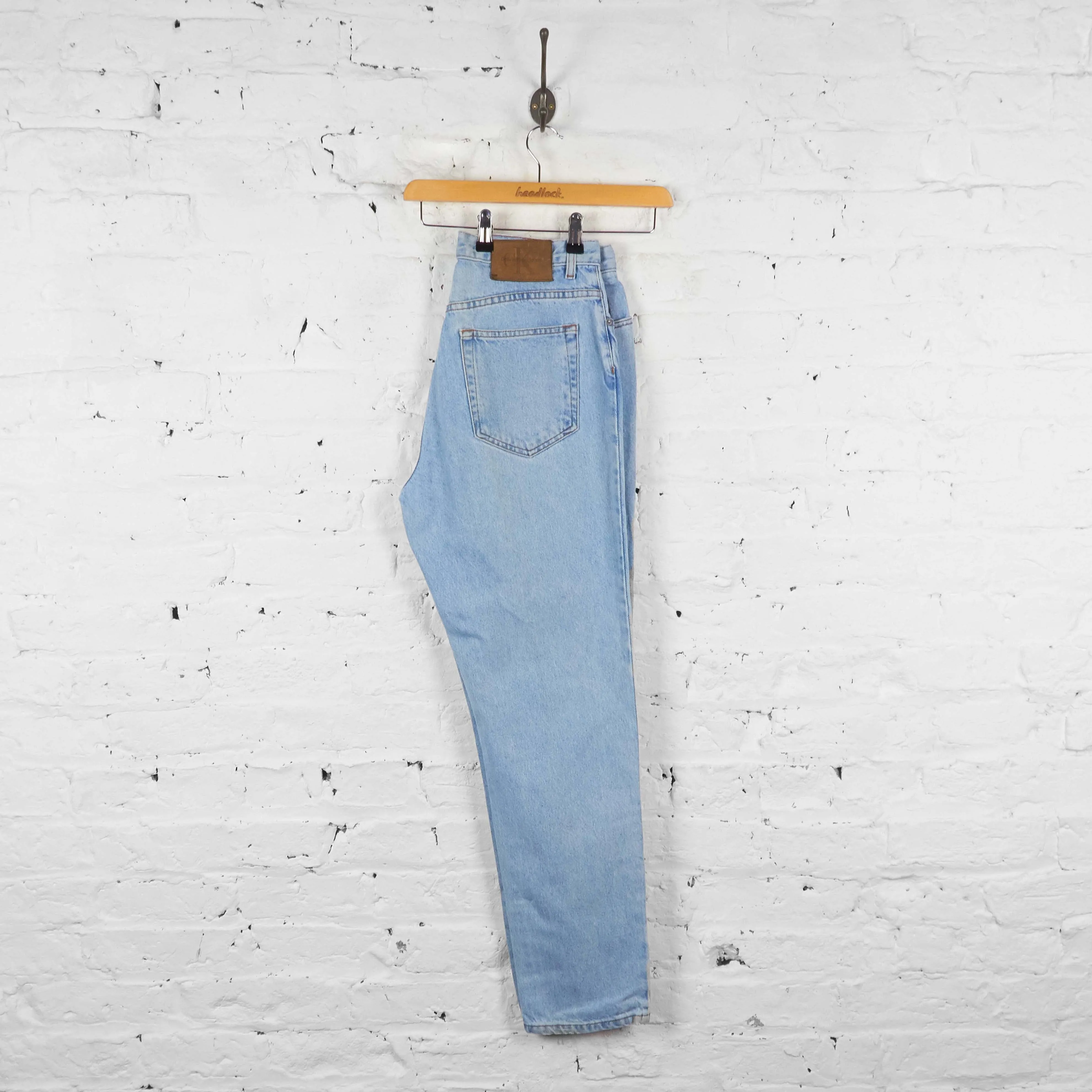 Vintage Women's Calvin Klein High Waisted  Jeans - Blue - S