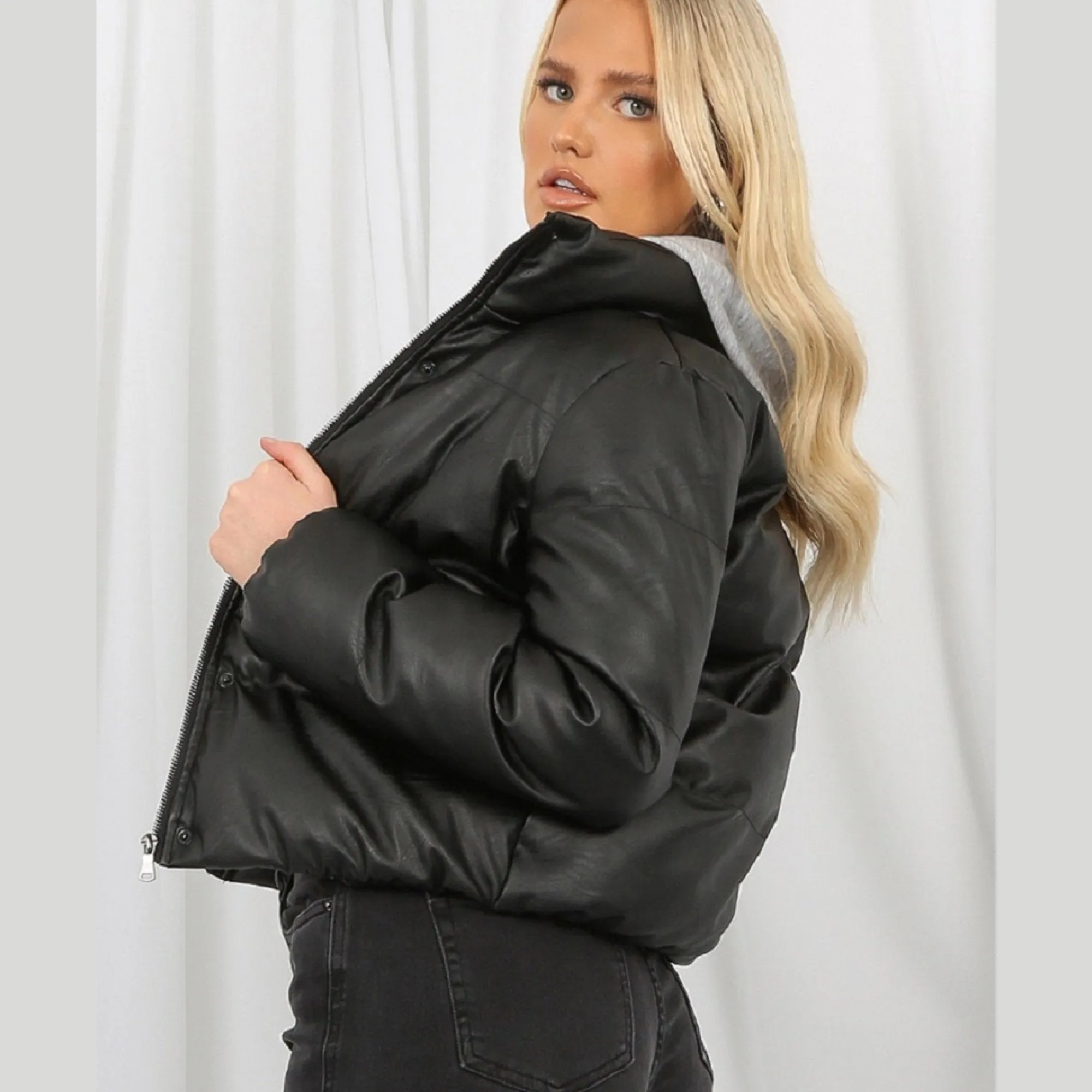 Women's  Boxy Puffer Jacket