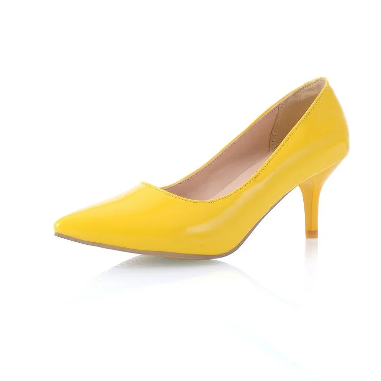 Women's High Heel Stiletto Pumps Jelly Shoes