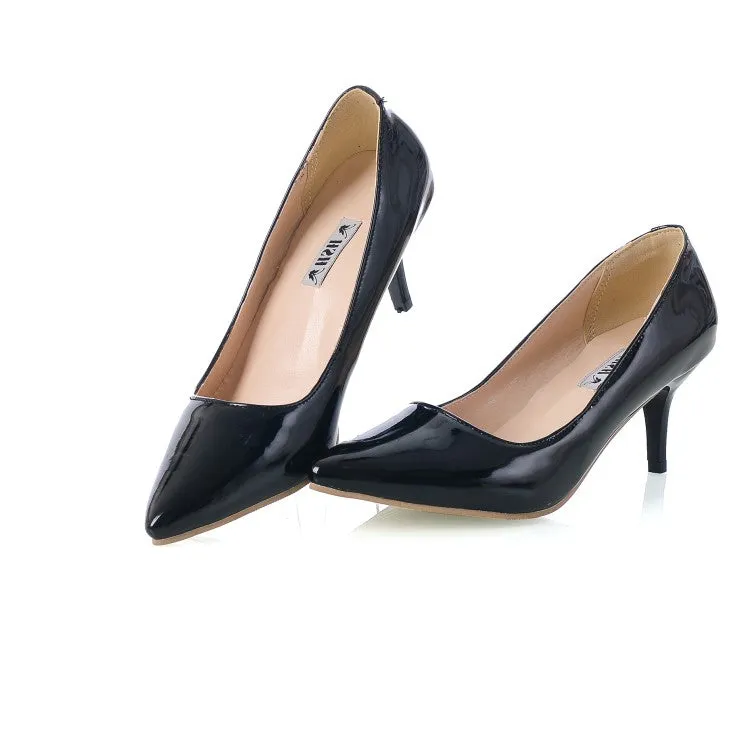 Women's High Heel Stiletto Pumps Jelly Shoes
