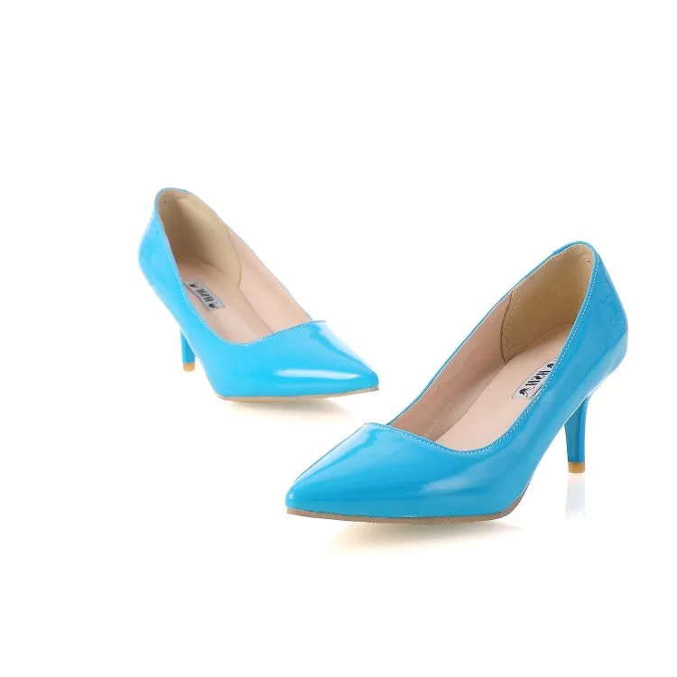 Women's High Heel Stiletto Pumps Jelly Shoes
