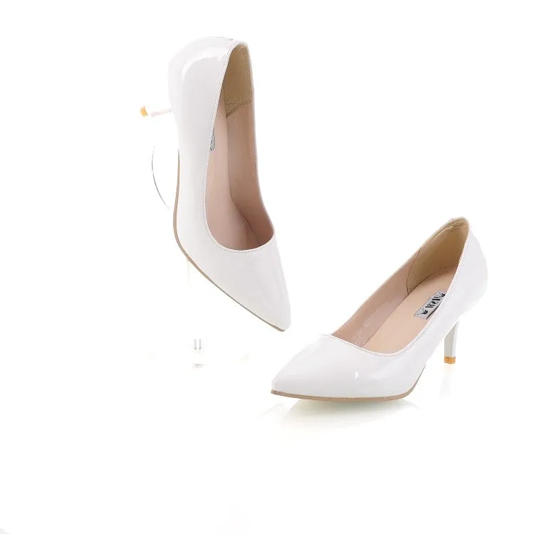 Women's High Heel Stiletto Pumps Jelly Shoes